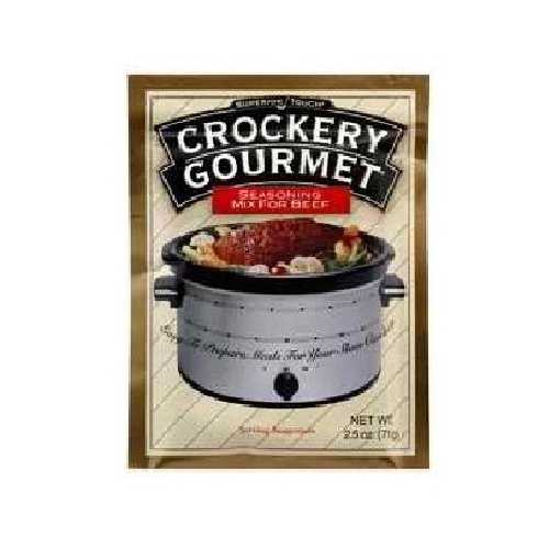 Crockery Gourmet Beef Seasoning Mix (12x2.5OZ )