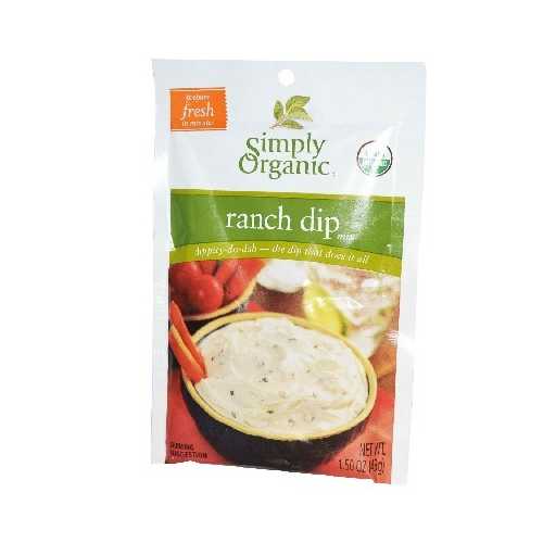 Simply Organic Ranch Dip Mix (12x1.5OZ )