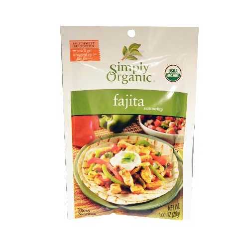 Simply Organic Fajita Seasoning (12x1OZ)