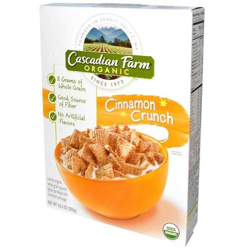 Cascadian Farm Cinnamon Crunch Cereal (10x9.2OZ )