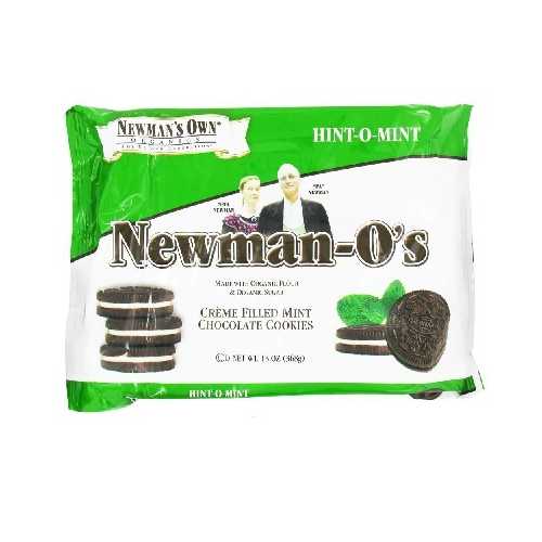 Newman's Own Organics O's Mint Creme (6x13OZ )