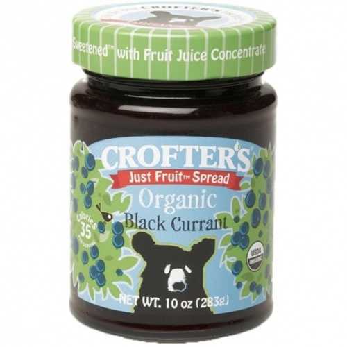 Crofters Black Currant Just Fruit Spread (6x10OZ )