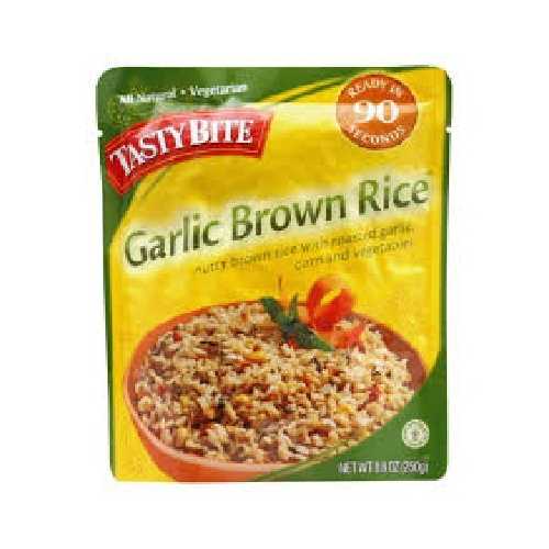 Tasty Bite Garlic Brown Rice (6x8.8OZ)