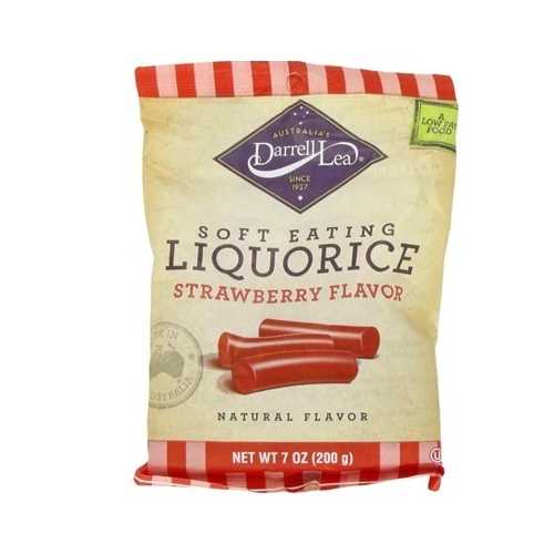 Darrell Lea Licorice Strawberry (8x7OZ )