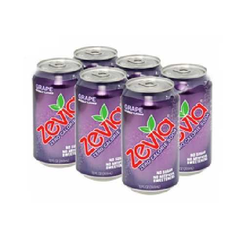 Zevia Grape Soda (4x6Pack )