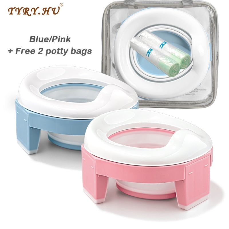 Baby Portable Toilet Potty Training Seat Multifunctional Kids Potty Chair 3 in 1 Toddler Toilet Training Seats Toilet Potty