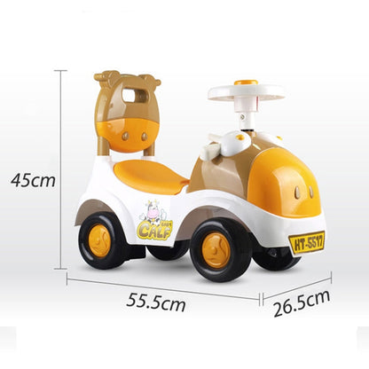 Baby Shining Baby Walker Car Toy Children Ride on Car 1-3 Years Old Kids Scooter Balance Bike Train Baby Walker 4 Wheels