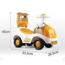 Cargar imagen en el visor de la galería, Baby Shining Baby Walker Car Toy Children Ride on Car 1-3 Years Old Kids Scooter Balance Bike Train Baby Walker 4 Wheels
