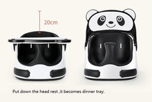 Cargar imagen en el visor de la galería, Baby Dining Chair Children Eating Seat Home p
Portable Chair Multi-functional Learning Baby Development Panda. Colours: Black and White or Pink and White
