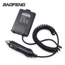 Load image into Gallery viewer, Baofeng 12V Car Charger Battery Adapter Eliminator for Baofeng Walkie Talkie UV5R UV-5R UV-5RE Plus UV-5RA Plus Radio
