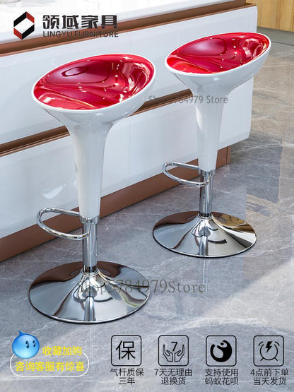 Bar Chair High Stool Modern Simple Lift Chair High Stool Household Bar Chair Front Desk Chair Bar Table Chair