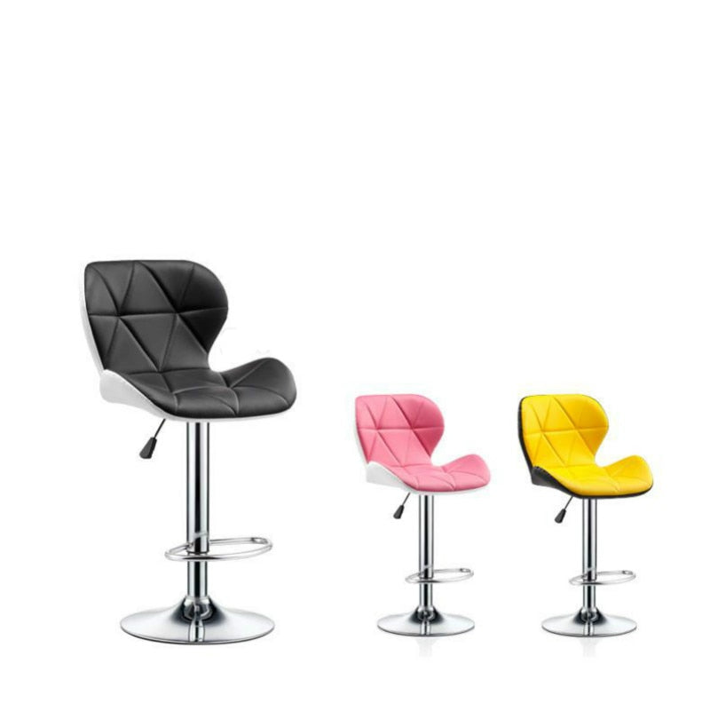 Bar Chair Lift Bar Chair Fashion Creative Beauty Stool Rotating Household Modern Backrest High Bar Table Stool