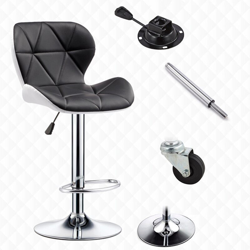 Bar Chair Lift Bar Chairs Fashion Creative Beauty Stool Rotating Household Modern Decor Backrest Adjustable High Bar Table Stool. Bar Stool