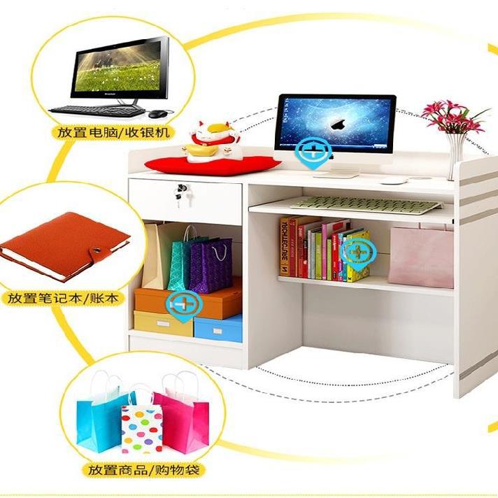 Bar Table Creative Small Shop Front Desk Shop Bakery Mother and Baby Shop Shop Beauty Salon Storage Reception Desk Front Desk