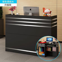 Load image into Gallery viewer, Bar Table Creative Small Shop Front Desk Shop Bakery Mother and Baby Shop Shop Beauty Salon Storage Reception Desk Front Desk
