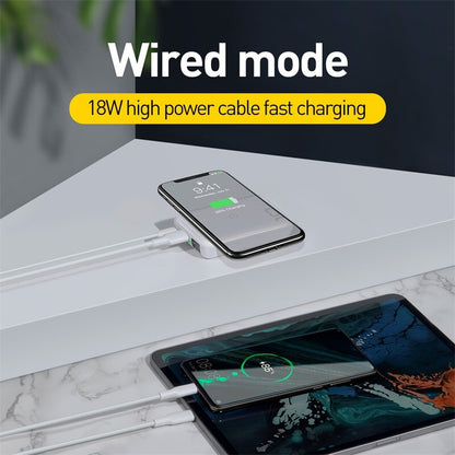 Baseus 10000mAh Qi Wireless Charger Power Bank for iPhone Samsung Huawei Powerbank PD Quick Charge 3.0 Portable External Battery