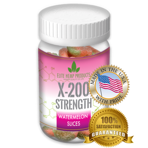x200 Strength Elite Gummies Watermelon Gummies