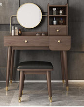 Load image into Gallery viewer, Bedroom small-sized dressing table dressing table storage cabinet integrated
