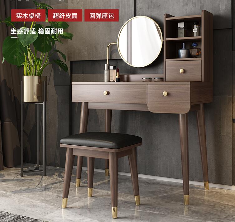 Bedroom small-sized dressing table dressing table storage cabinet integrated