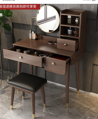 Bedroom small-sized dressing table dressing table storage cabinet integrated