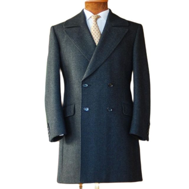 Bespoke Fashion Men Overcoat, MTM coat for Winter men style