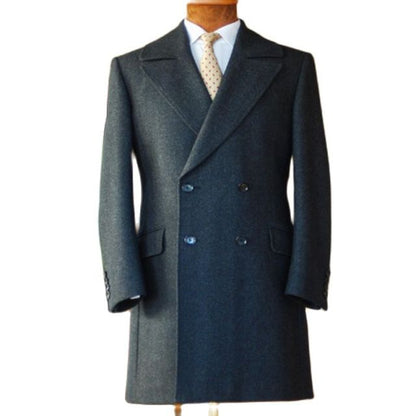 Bespoke Fashion Men Overcoat, MTM coat for Winter men style