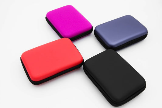 Best Price 2.5 inch External USB Hard Drive Disk Carry Mini USB Cable Case Cover Pouch Earphone Bag for PC Laptop