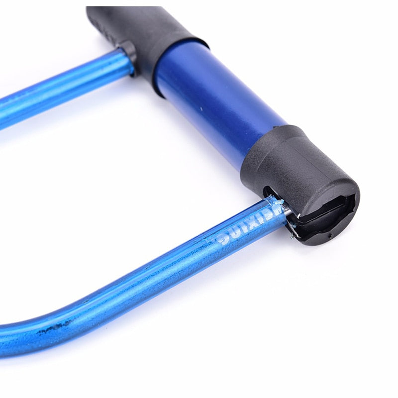 Bicycle Bike U Lock Motorcycle Cycling Scooter Security Steel Chain with 2 Keys