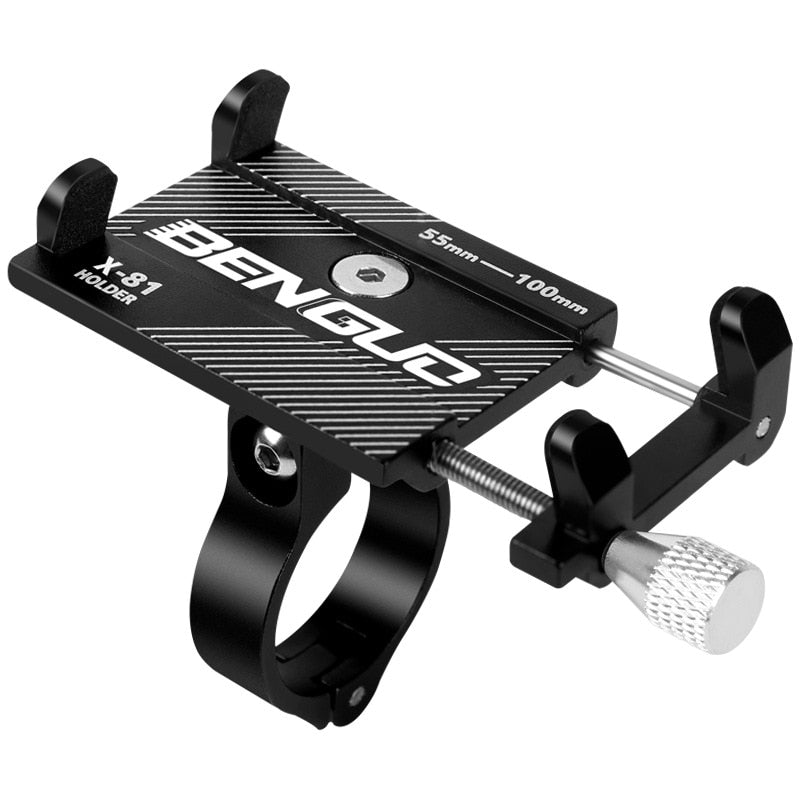 Bicycle Scooter Aluminum Alloy Mobile Phone Holder Mountain Bike Bracket Cell Phone Stand Cycling Accessories