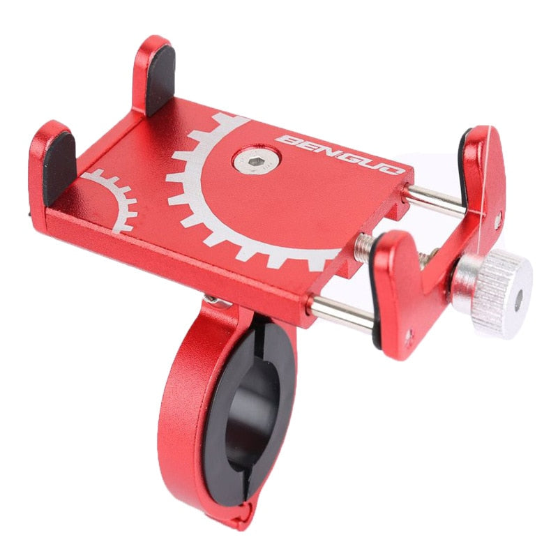 Bicycle Scooter Aluminum Alloy Mobile Phone Holder Mountain Bike Bracket Cell Phone Stand Cycling Accessories