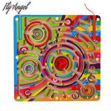 Charger l&#39;image dans la galerie, Big Size Animal Cube Puzzle Maze Toy Game Wood Magic Games Magnet For Children Adult Cube Puzzle Education Balance Magnetic Maze
