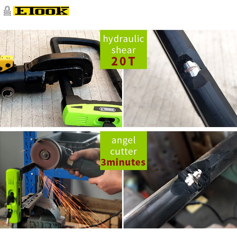 Bike U-Lock High End 20t Hydraulic Shear Resistant Lock Motorcycle Lock Convenient Lock Frame Bicycle Accessories