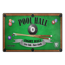 Load image into Gallery viewer, Billiard Poster Pool Hall Eight Ball Area Rug Carpet Non-Slip Floor Mat Doormats for Living Room Bedroom Water Absorption Mat
