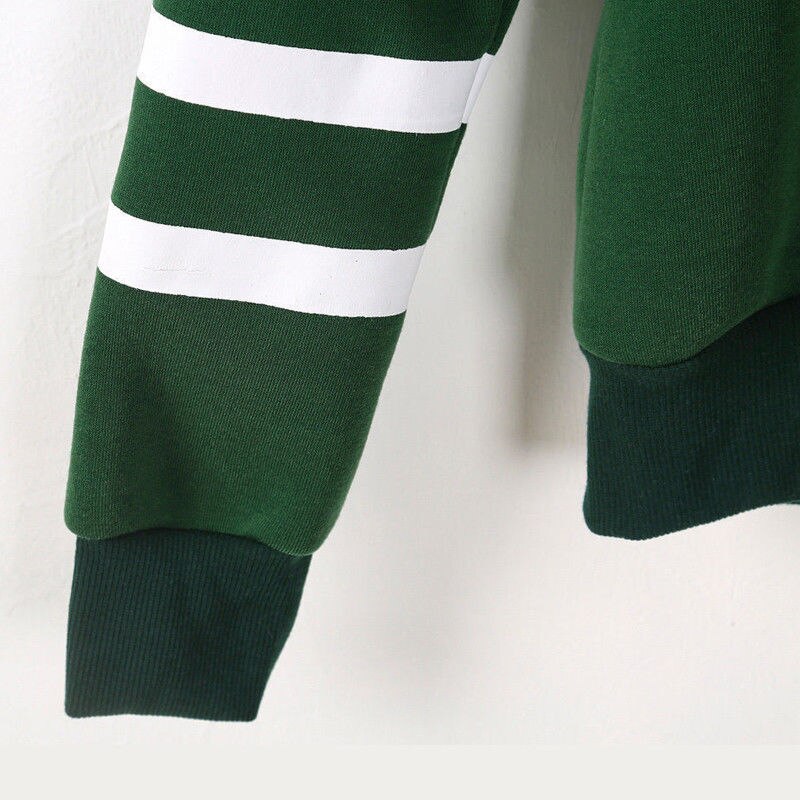 Black Friday Deals 2018 New Striped Long Sleeve Solid Hooded Hoodie arrival Womens  Sweatshirt Jumper Hooded Warm Pullover Tops