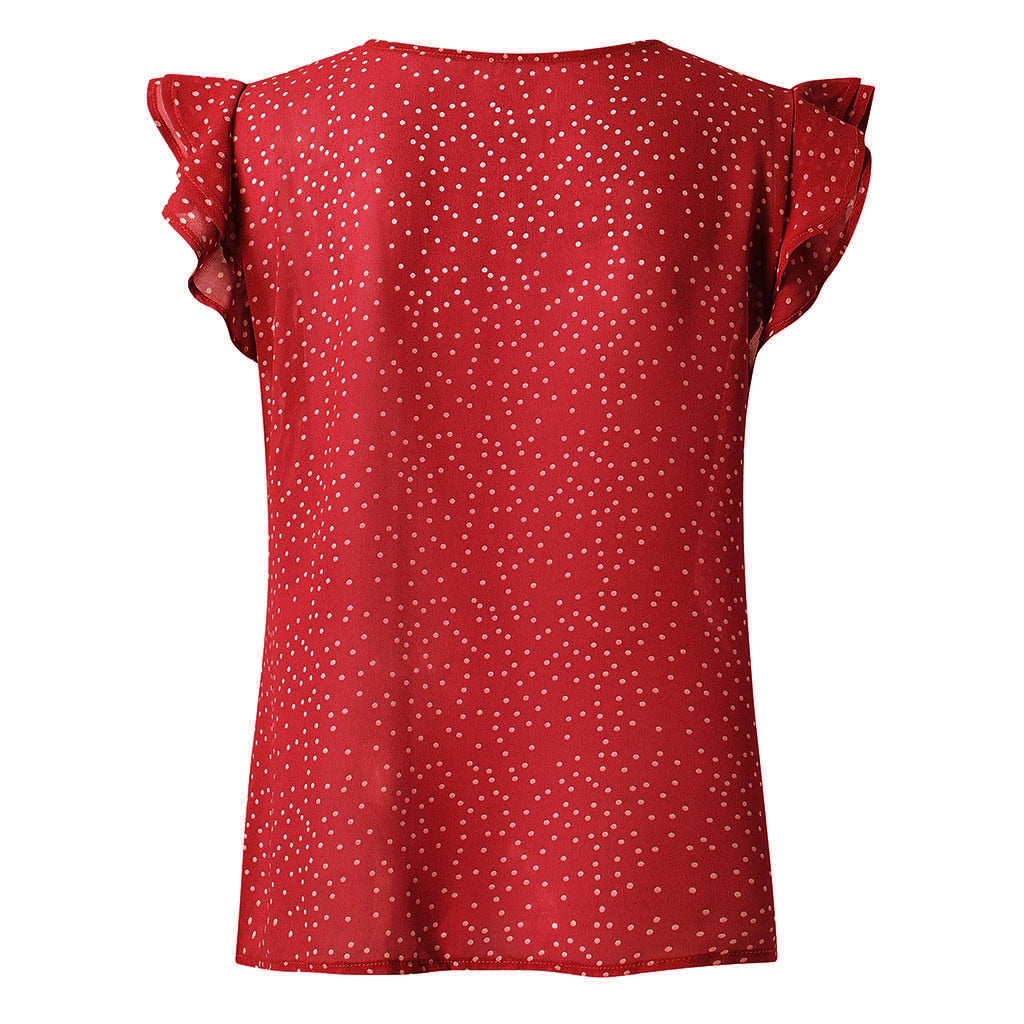 Blouse Women Casual Floral Print Blouse Short Sleeve Loose Top Shirt Tee Dames Shirt Womens Blouses And Tops Bloes Dames