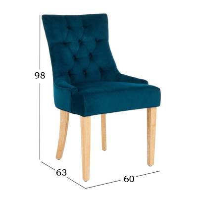 Blue Stainless steel post XINHE modern metal light luxury banquet hall high back dining chair creative china style hotel