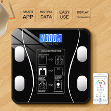 Load image into Gallery viewer, Body Fat Scale Smart Wireless Digital Bathroom Weight Scale Body Composition Analyzer With Smartphone App Bluetooth
