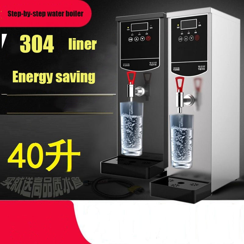 Boiling Water Machine Milk Bubble Machine 40L Steamer Water Boiler Tea Shop Commercial Equipment Machine Coffee Maker