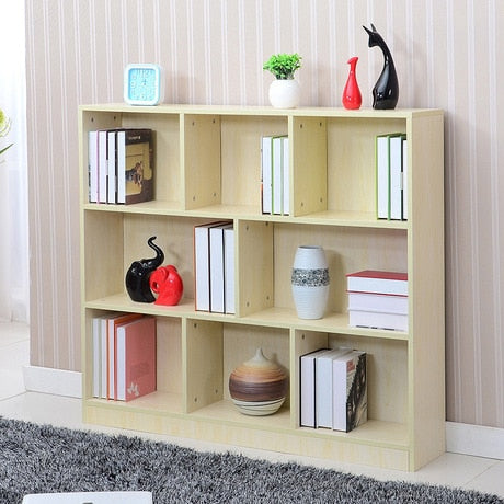 Bookcase Living Room Furniture book shelf minimalist modern bookshelf wooden display cabinet estanteria shelves 120*24*105 cm