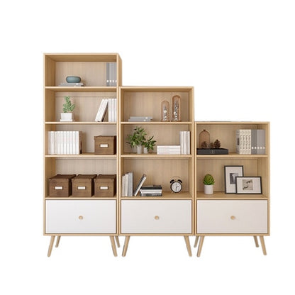 Bookcase Living Room cabinet Home Furniture solid wood bookshelf book storage rack book shelf estanteria madera 60*30*109/144cm