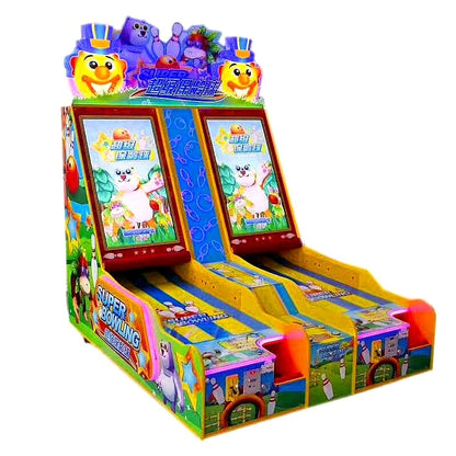 Bowling game coin operated bowling game machine directly provided by manufacturer