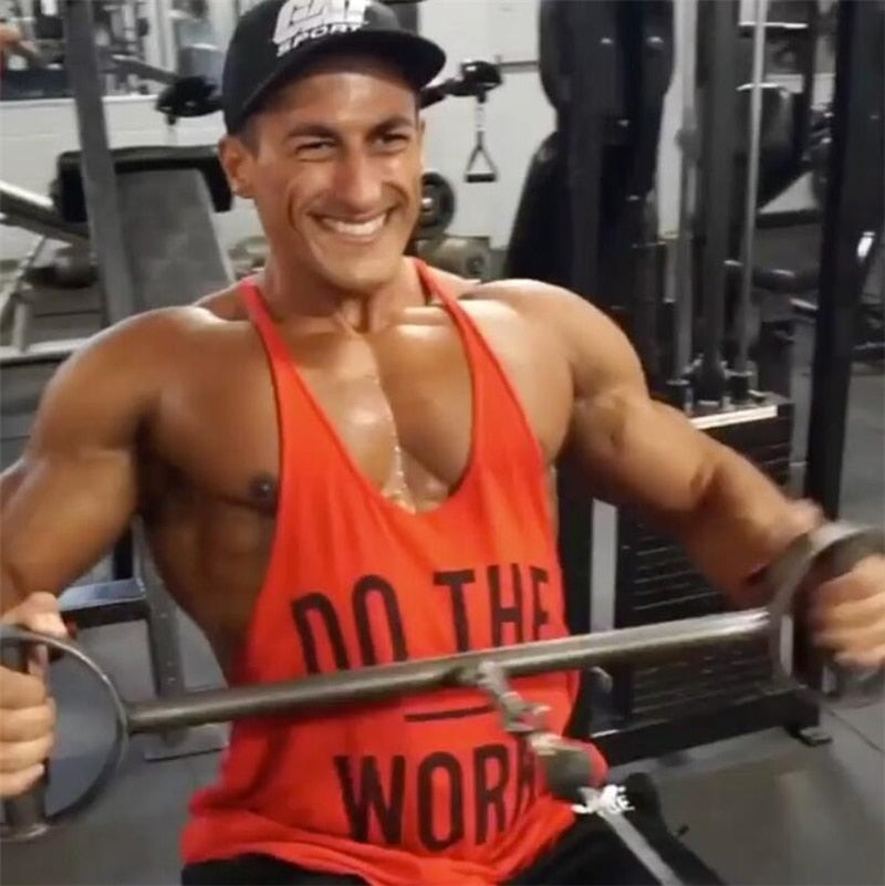 Brand Bodybuilding Stringer Tank Tops Mens Sportswear Vest Fitness Men gyms Clothing sleeveless shirts muscle singlets