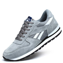 Load image into Gallery viewer, Breathable Running Shoes for Men Outdoor Sport Running Shoes Women Genuine Leather Sneakers Light Casual Anti-skid Walking Shoes
