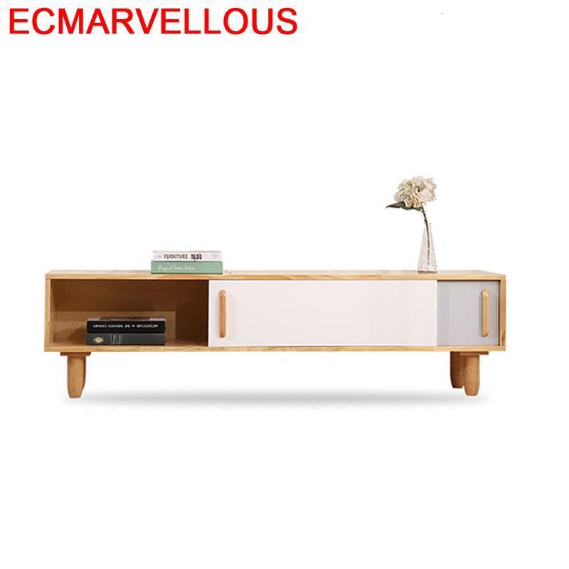 Modern Entertainment Center Nordic Wood Living Room Furniture Mueble Meuble Monitor TV Stand