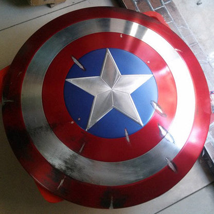 CATTOYS 1:1  Captain US Shield Replica&Prop Perfect Version COLLECTION GIFT aluminum alloy 57CM  Shield Cosplay