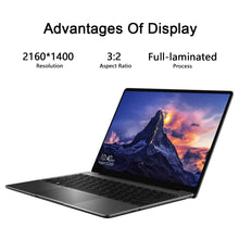 將圖片載入圖庫檢視器 CHUWI GemiBook 13&quot; 2K IPS Screen LPDDR4X 12GB 256GB SSD Intel Celeron Quad Core Windows 10 Laptop with Backlit Keyboard
