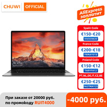将图片加载到图库查看器，CHUWI GemiBook Pro 14 inch 2K Screen Laptop 12GB RAM 256GB SSD Intel Celeron Quad Core Windows 10 Computer with Backlit Keyboard
