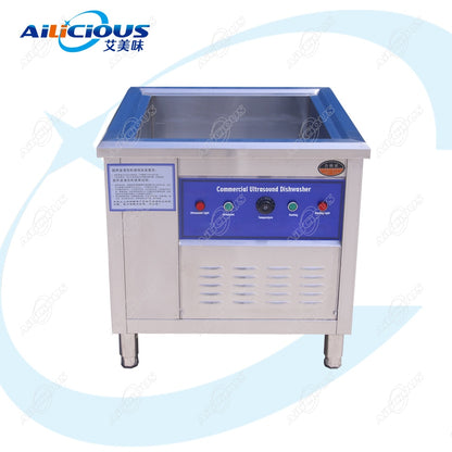 CSB60 Kitchen ultrasonic dish plate cleaner washing machine/ultrasound kitchen dishwasher cleaning Freestanding Stainless steel