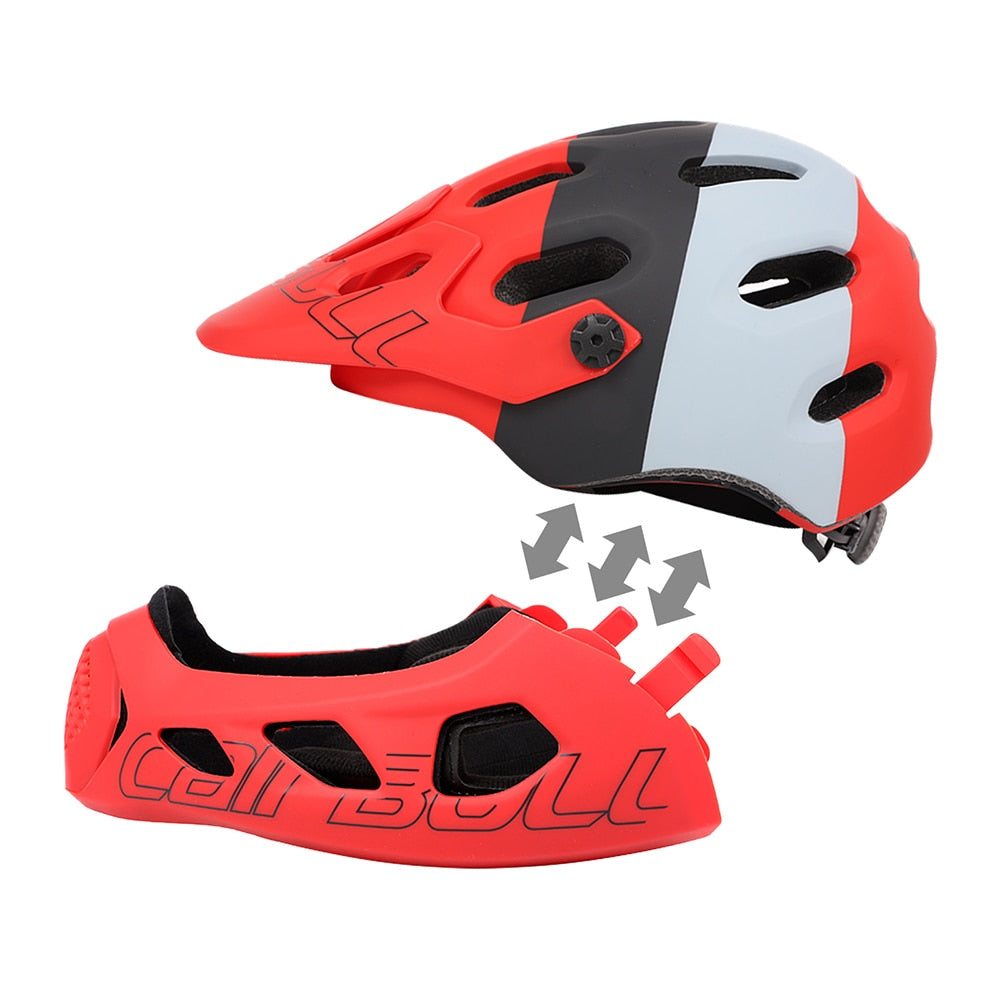 Cairbull CB-49 Cycling Helmet 56~62cm Adult Full Face Mountain Road Bicycle Full Covered 19 Vents Downhill Motorcycle Helmet