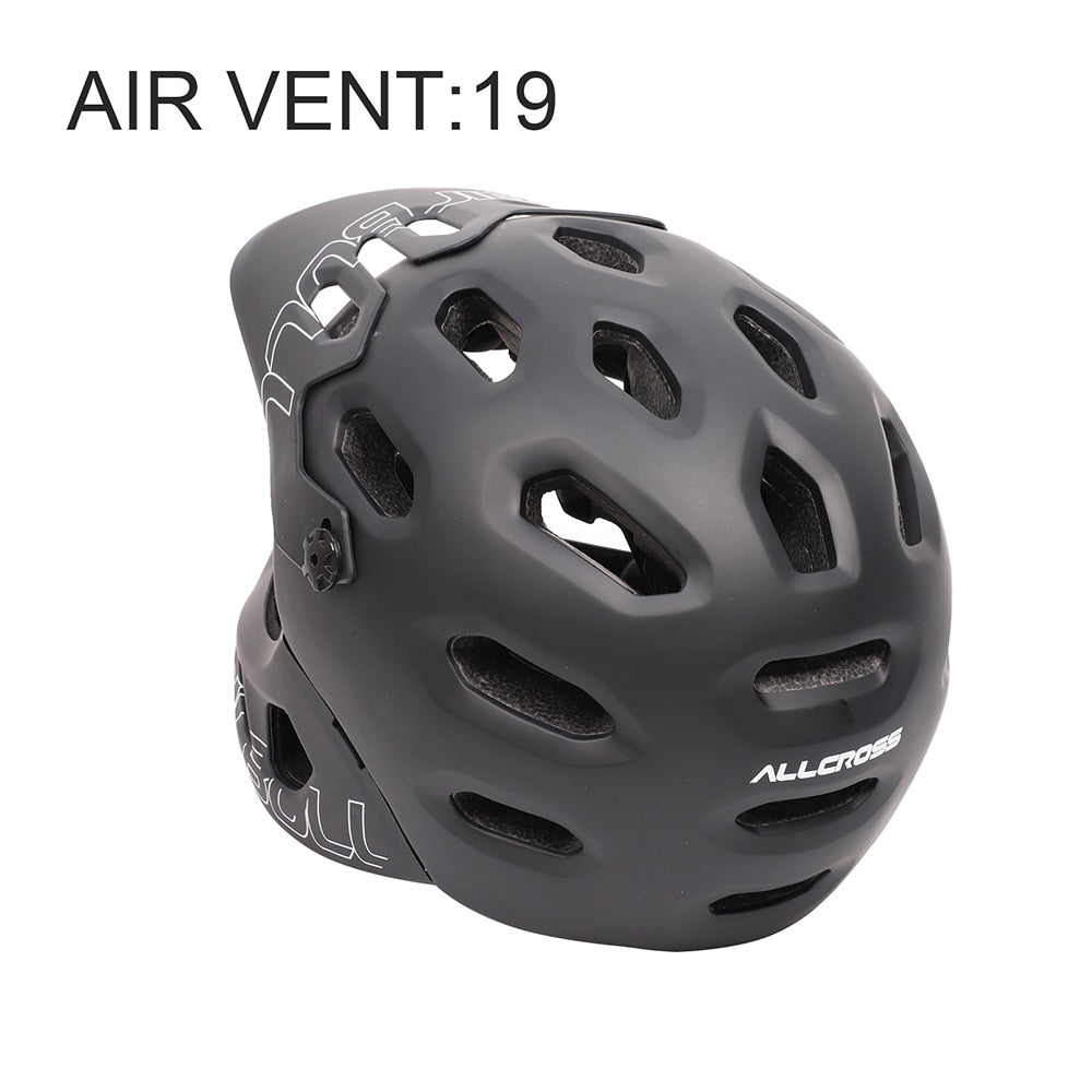 Cairbull CB-49 Cycling Helmet 56~62cm Adult Full Face Mountain Road Bicycle Full Covered 19 Vents Downhill Motorcycle Helmet